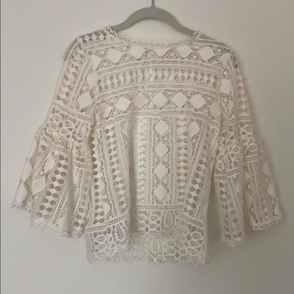 Ellison lace top from Red Dress Boutique